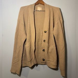 Love For Humanity Gold Label Collection Women’s Cardigan Knit Size XL